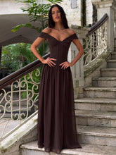 JUNIPIA MAXI DRESS CHOCOLATE