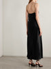 Alexina wool-crepe midi dress