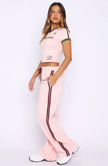 Too Chill Track Pants Pink