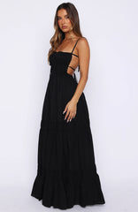 Rumour Has It Maxi Dress Black