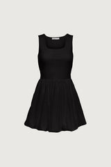 MINI BUBBLE HEM DRESS