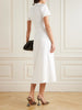 Embellished cutout jersey midi dress