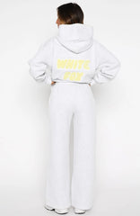 Vol. 1 Wide Leg Sweatpants Grey Marle