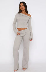 So Little Time Pants Grey Marle