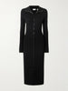 Edward Enninful ribbed wool midi dress