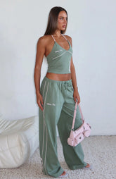 Can't Help The Feeling Track Pants Khaki