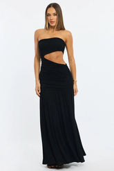 Black Maxi Dress Cut Out
