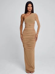 REVA MAXI DRESS TAN