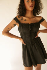 MINI DRESS WITH LACE