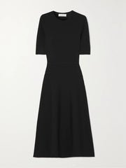 Seymore wool, cashmere and silk-blend midi dress