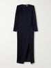 Fontana gathered cady midi dress