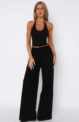 It's Now Or Never Pants Black
