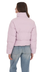 Lilac Puffer Jacket