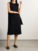 Mirna crepe midi dress