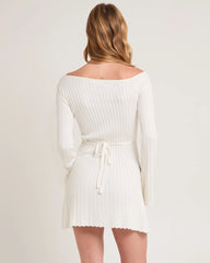 Remi Ribbed One Shoulder Mini Dress
