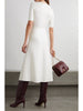 Seymore wool, cashmere and silk-blend midi dress