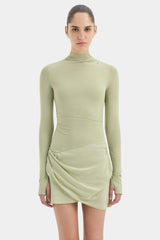 Milesi Drape Mini Dress