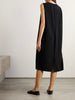 Mirna crepe midi dress