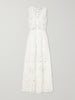Vivienne Brisé cut-out cotton midi dress